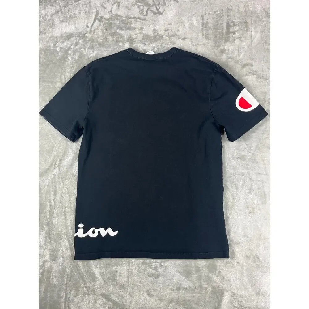 Champion Life Men's Heritage Tee, Wraparound Logo Short Sleeve T-Shirt T1919G - Picture 7 of 10